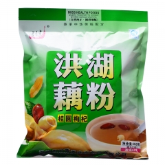 湖北特产 老曹家 洪湖藕粉 传统研磨超纯正 桂圆枸杞400g