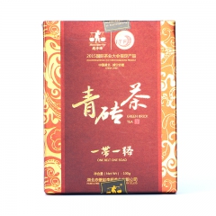 赵李桥茶业一带一路巧克力青砖茶100g
