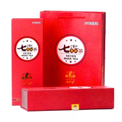 赵李桥茶业七泡养生茶青砖茶13gX20X2袋(礼盒)