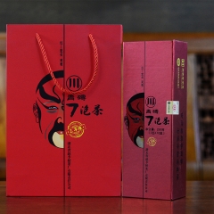 赵李桥茶厂 川字牌 黑茶 三年陳7泡青砖茶400g  湖北特产 茶 茶叶